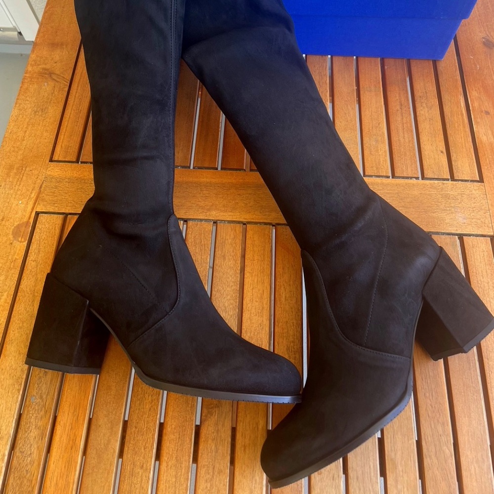 Stuart Weitzman Black Teiland 7.0M
